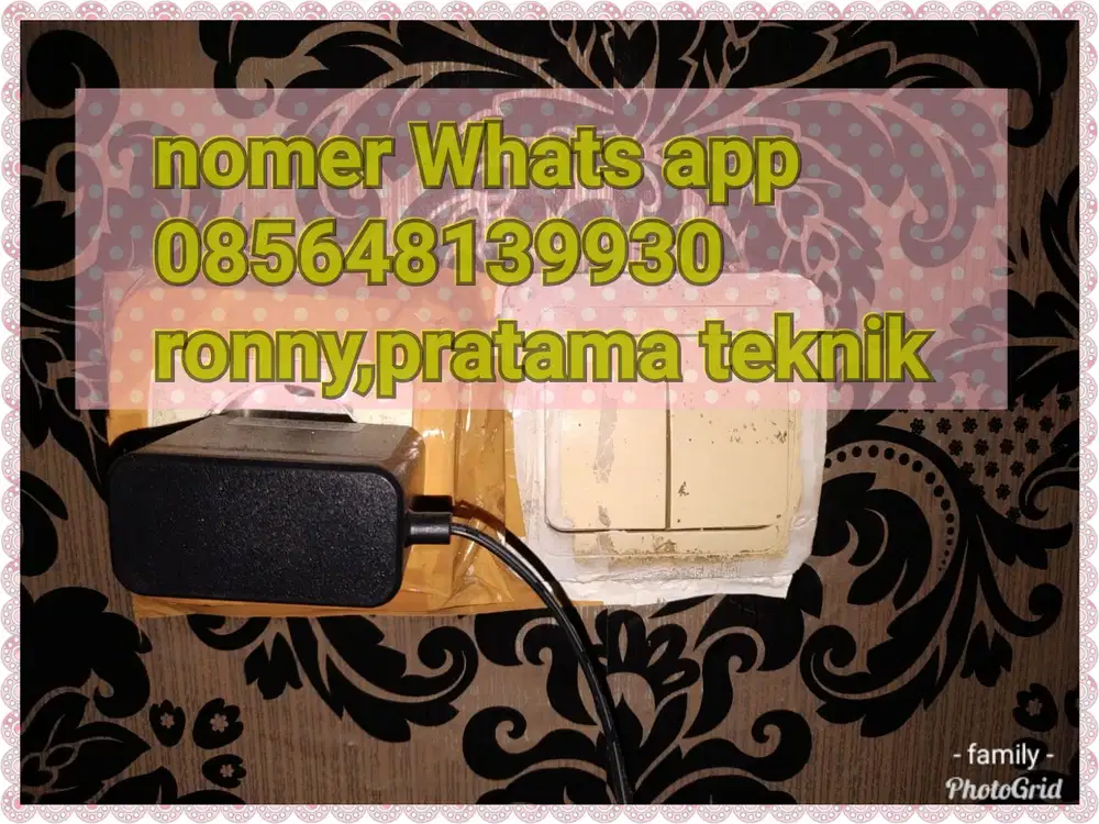 Mas ronny, teknisi supervisor