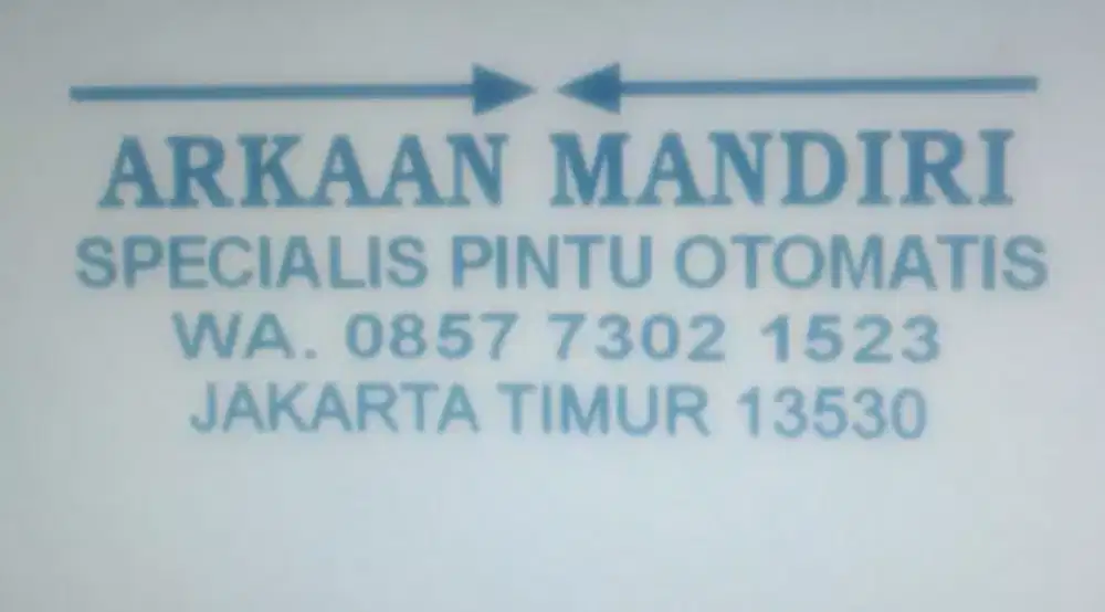 arkaan MANDIRI 